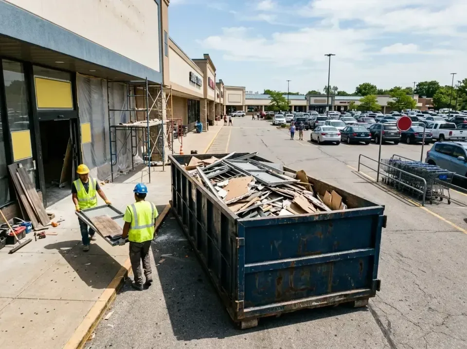 retail-store-renovation-debris-003 — frequently asked questions, Roll-off Dumpster Rentals in Athens, IL